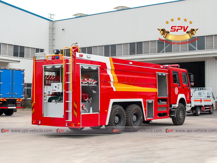 12,000 Litres Off-road Fire Engine Sinotruk - RB 12,000 Litres Off-road Fire Engine Sinotruk - RB
